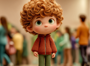 Walking in a Crowded Place